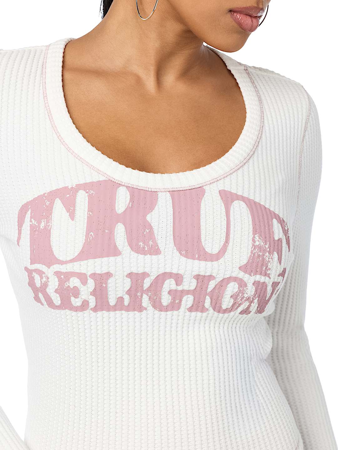 TRUE BUDDHA WAFFLE NOTCH TOP
