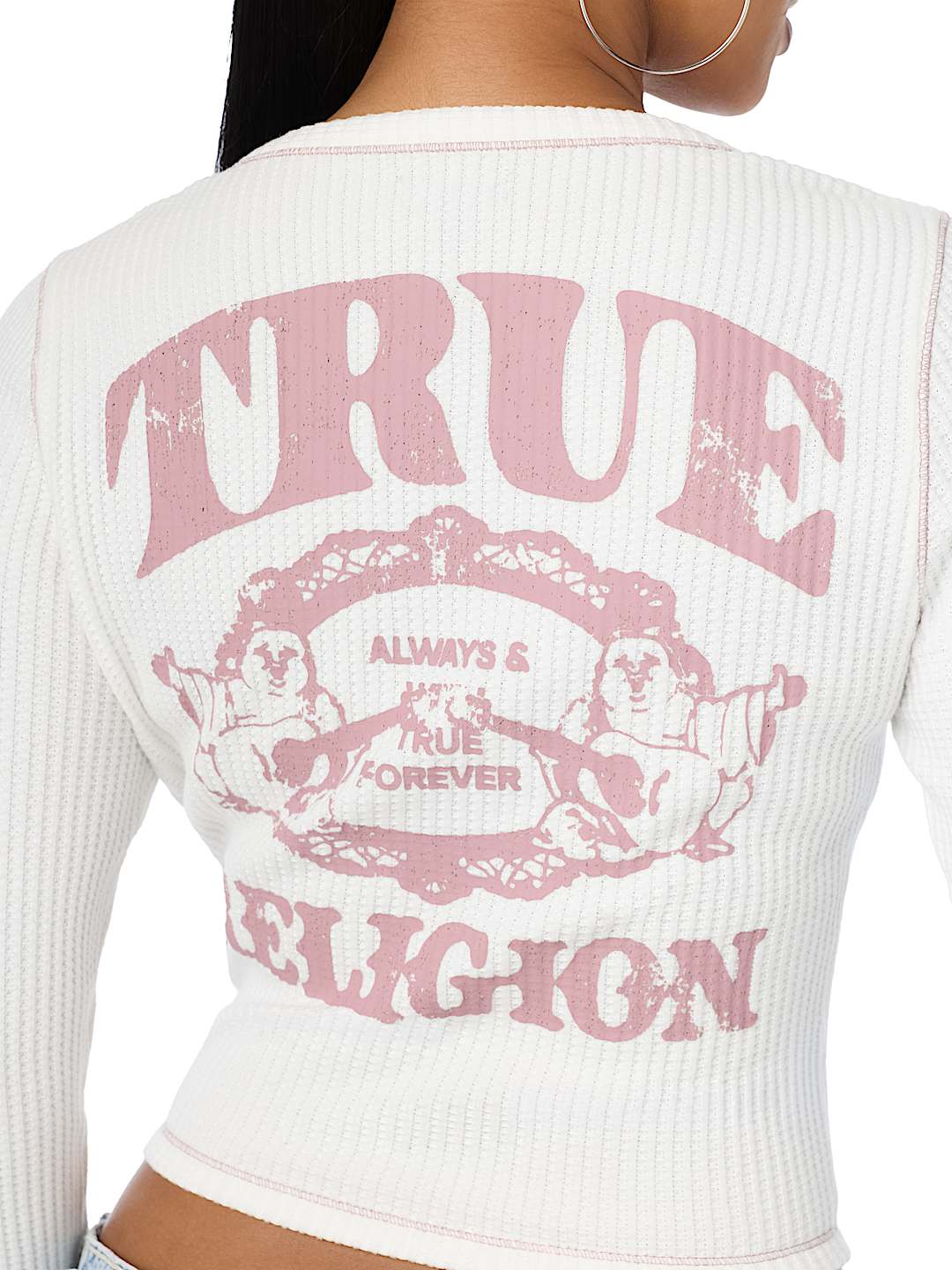 TRUE BUDDHA WAFFLE NOTCH TOP