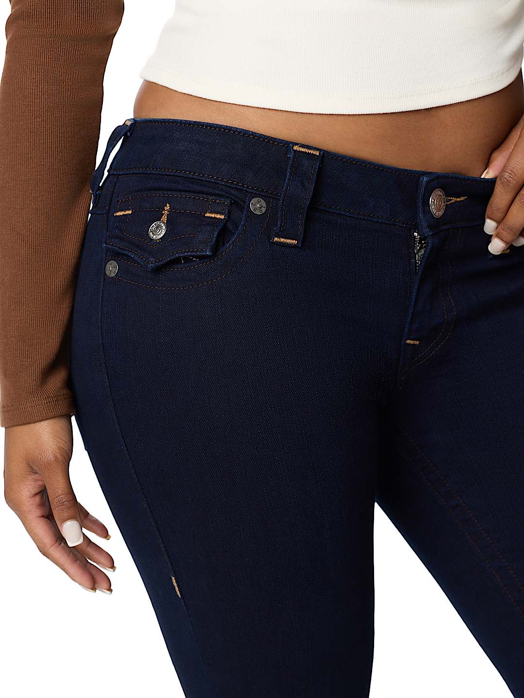 JOEY LOW RISE FLAP FLARE JEAN