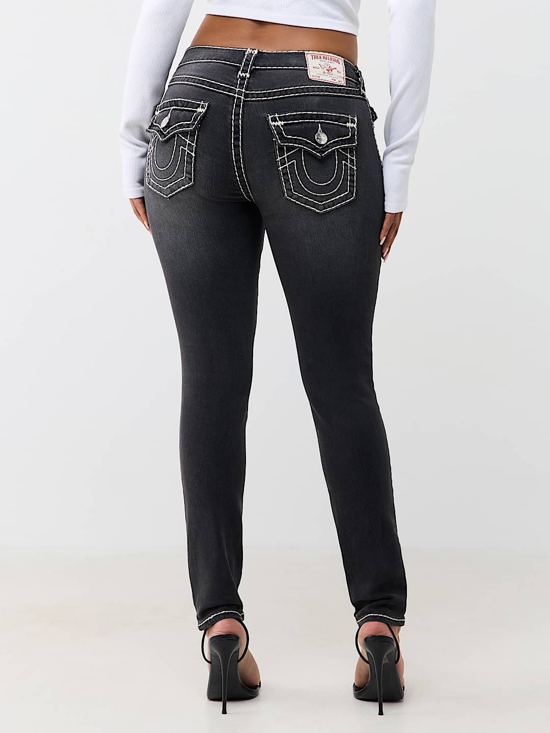 JENNIE MID RISE SUPER T CURVY SKINNY JEAN