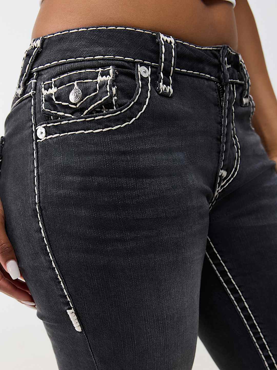 JENNIE MID RISE SUPER T CURVY SKINNY JEAN