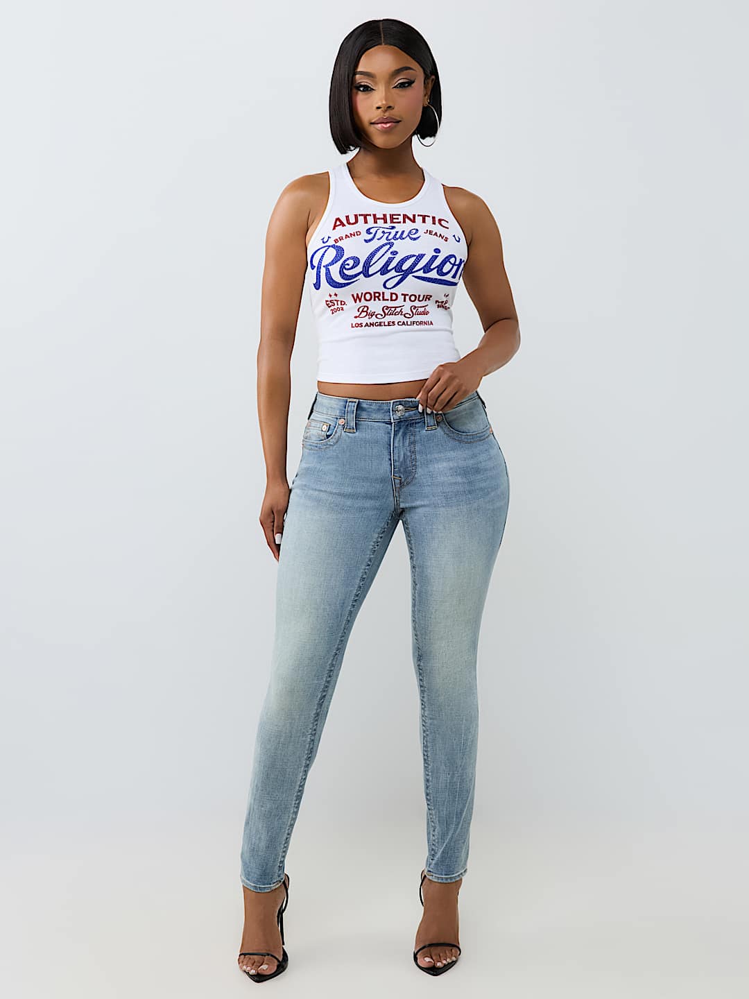 JENNIE MID RISE CURVY SKINNY JEAN