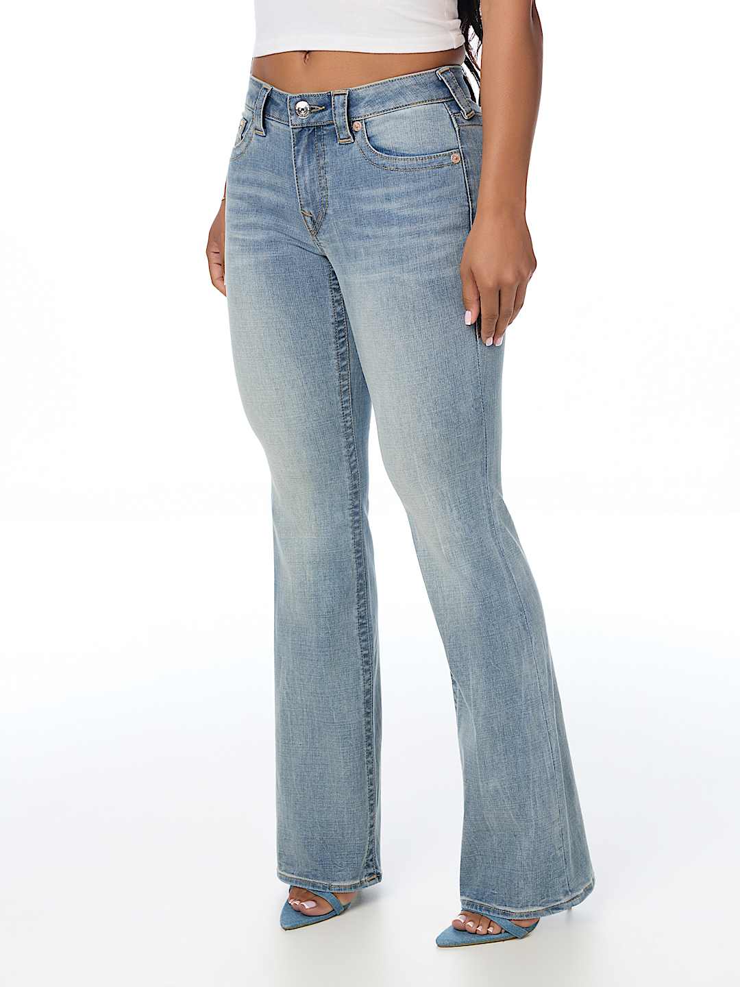 BECCA MID RISE BOOTCUT JEAN
