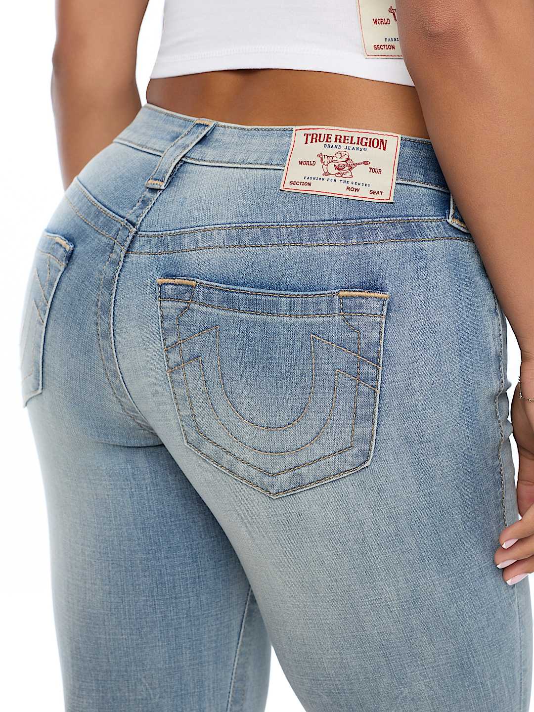 BECCA MID RISE BOOTCUT JEAN