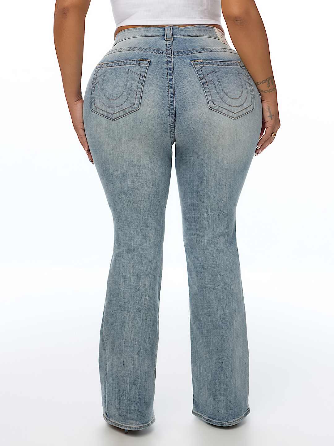 PLUS BECCA MID RISE BOOTCUT JEAN