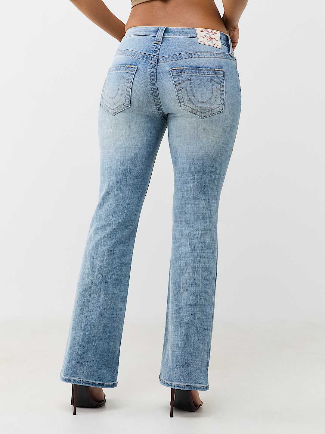 BECCA MID RISE SHORT INSEAM BOOTCUT JEAN
