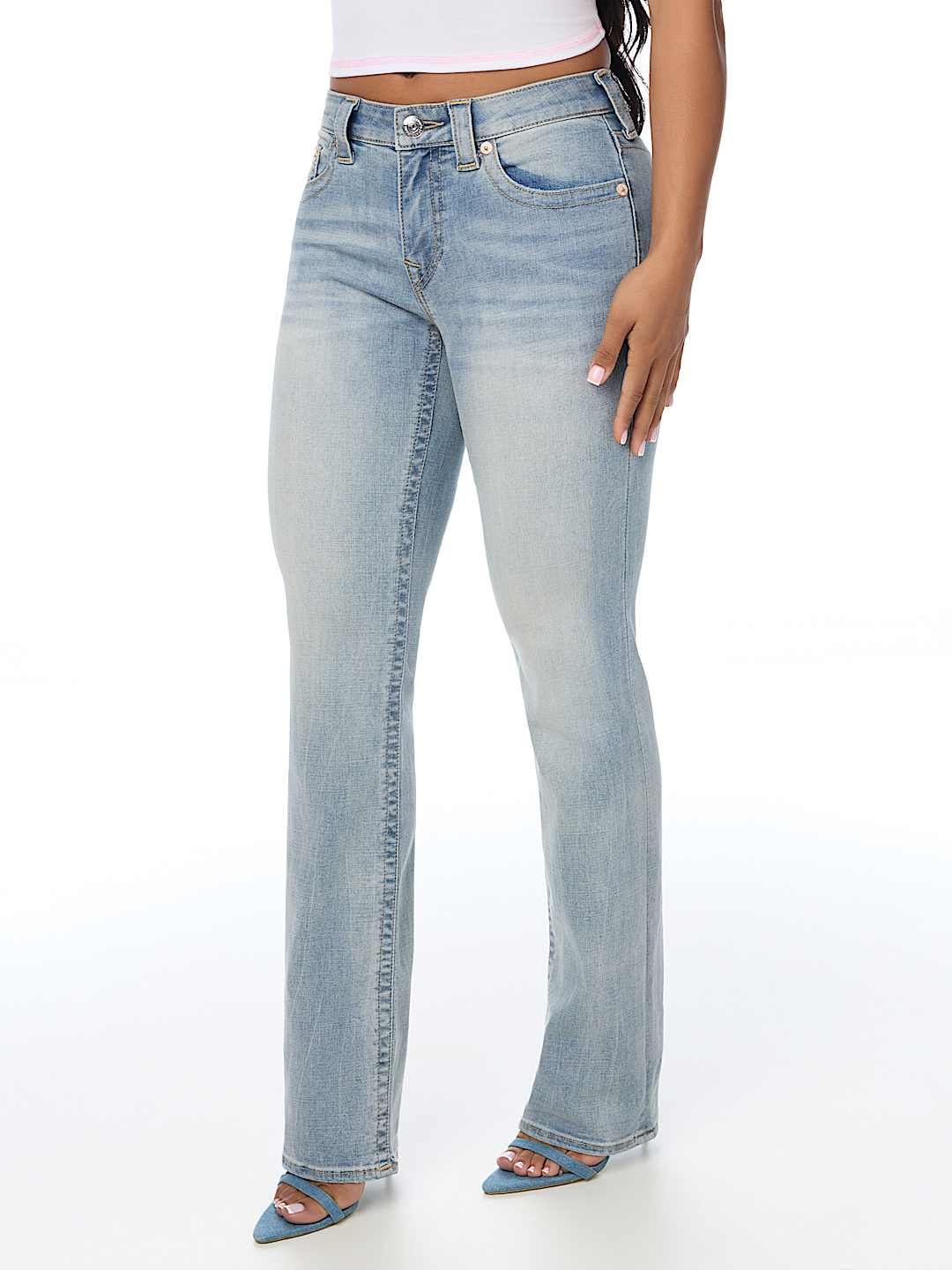 BILLIE MID RISE STRAIGHT JEAN