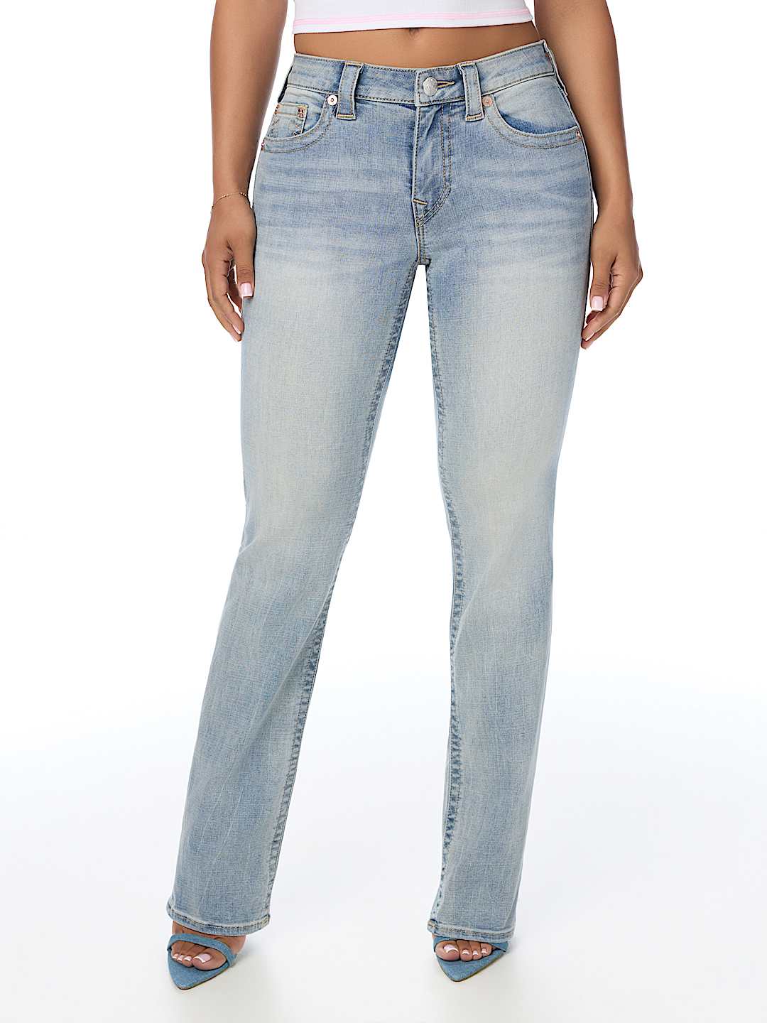 BILLIE MID RISE STRAIGHT JEAN