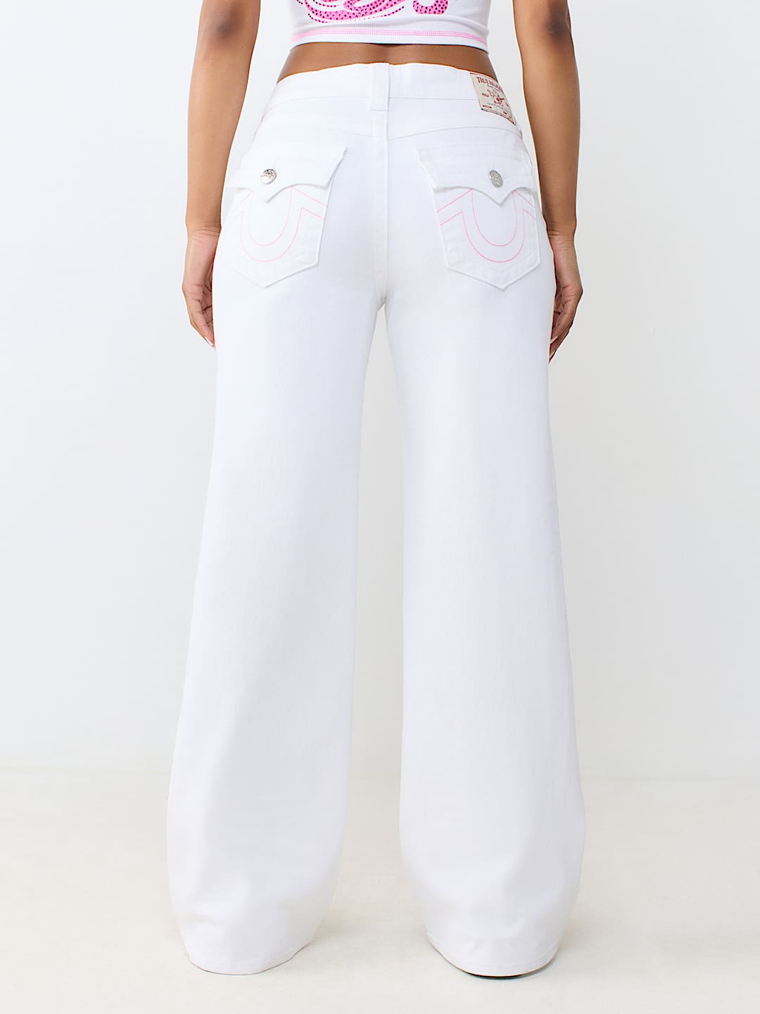 BOBBI MID RISE DESTROYED BAGGY FLAP JEAN