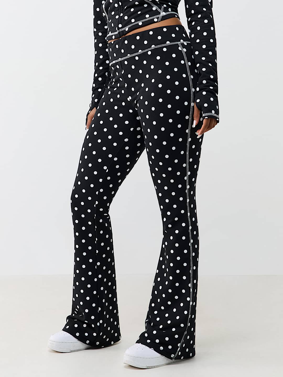 POLKA DOT BOOTCUT PANT