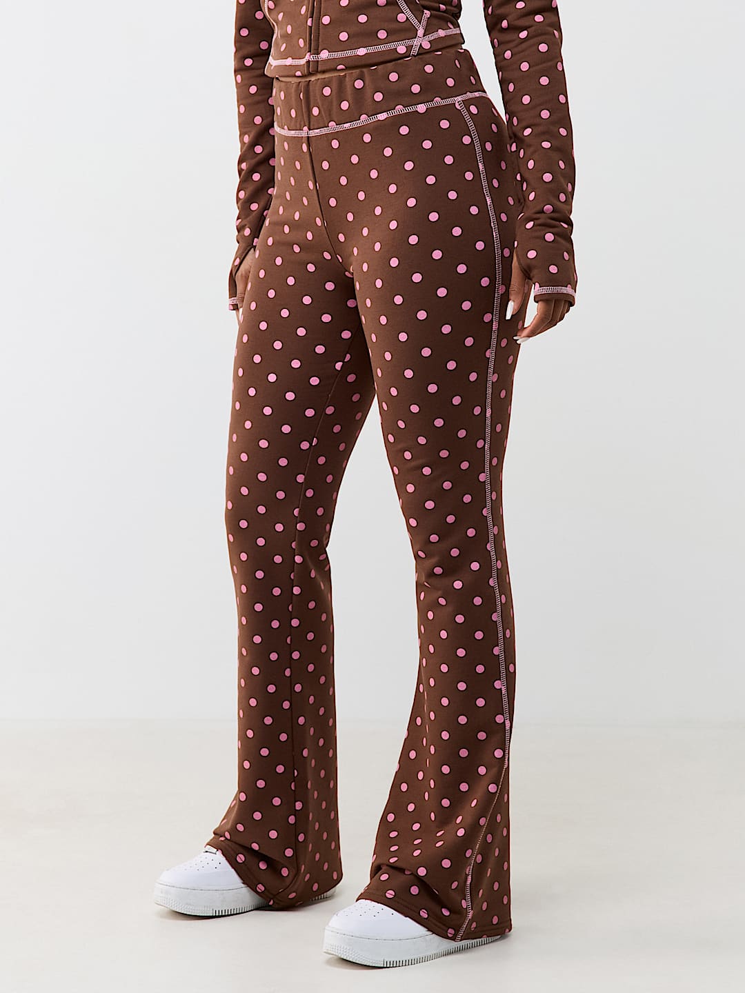 POLKA DOT BOOTCUT PANT