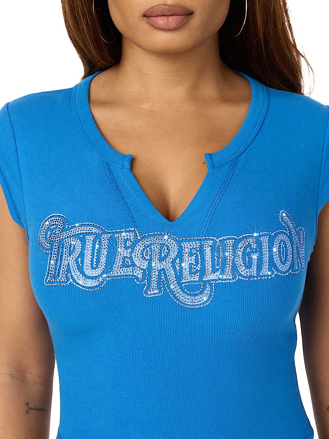 HEART LOCK NOTCH TEE