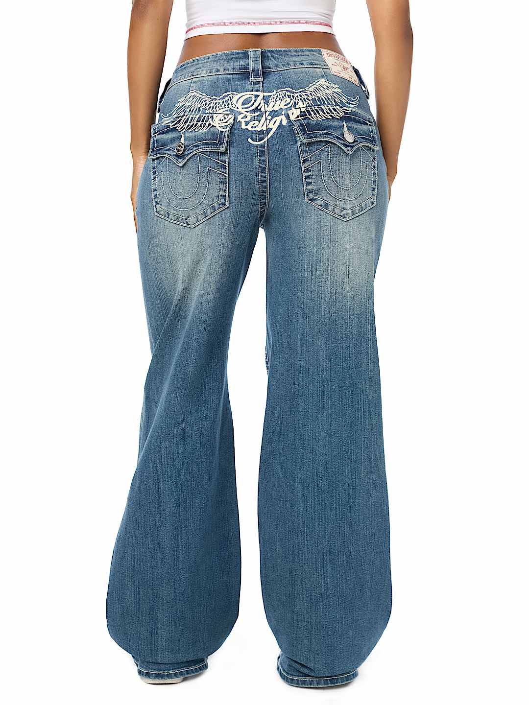 BOBBI WING BAGGY FLAP JEAN