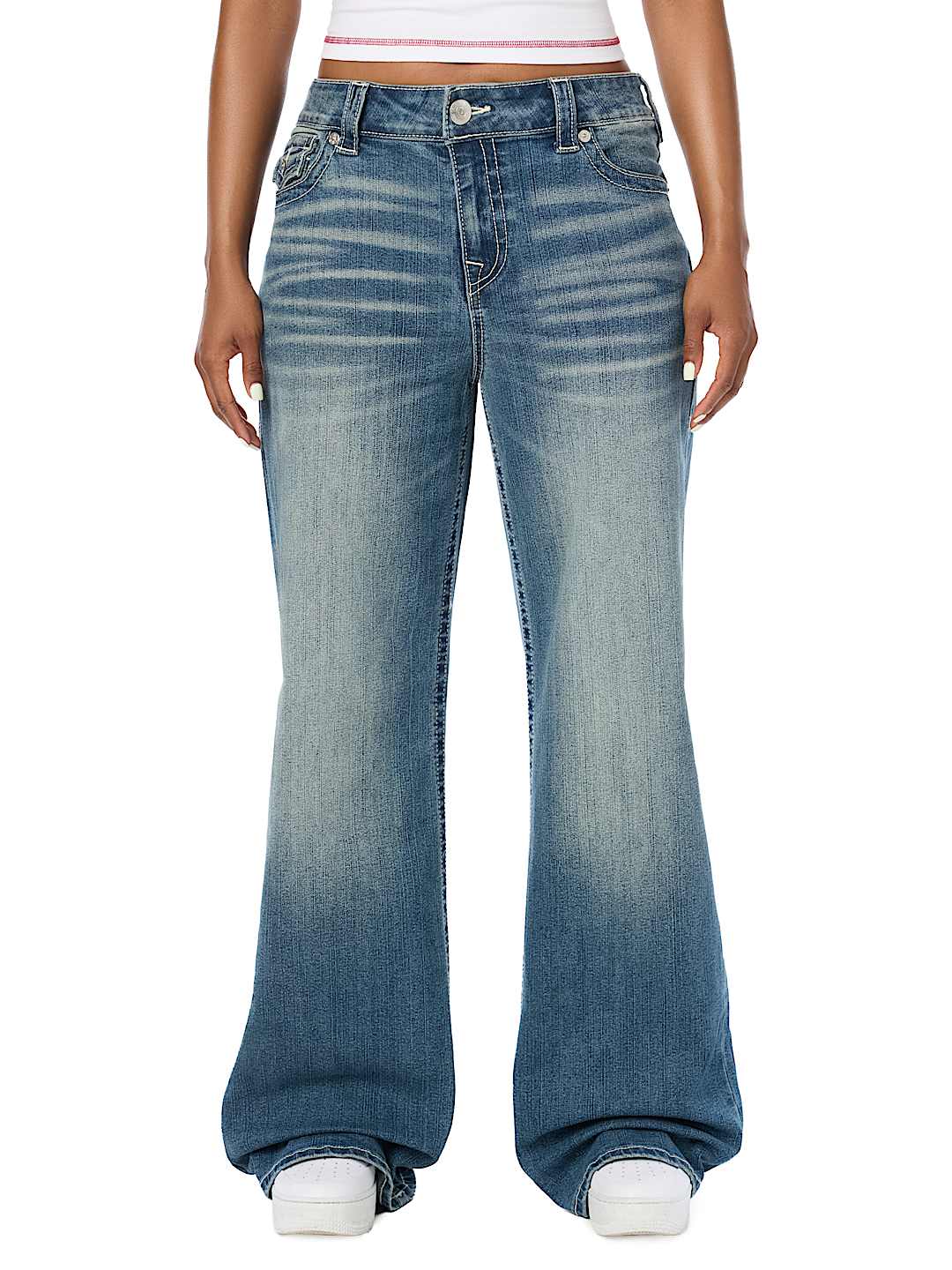 BOBBI WING BAGGY FLAP JEAN