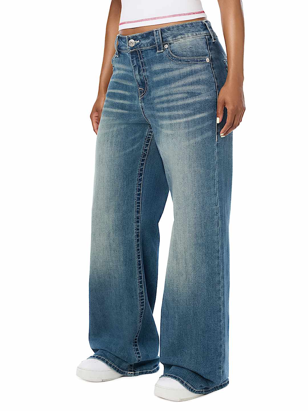 BOBBI WING BAGGY FLAP JEAN