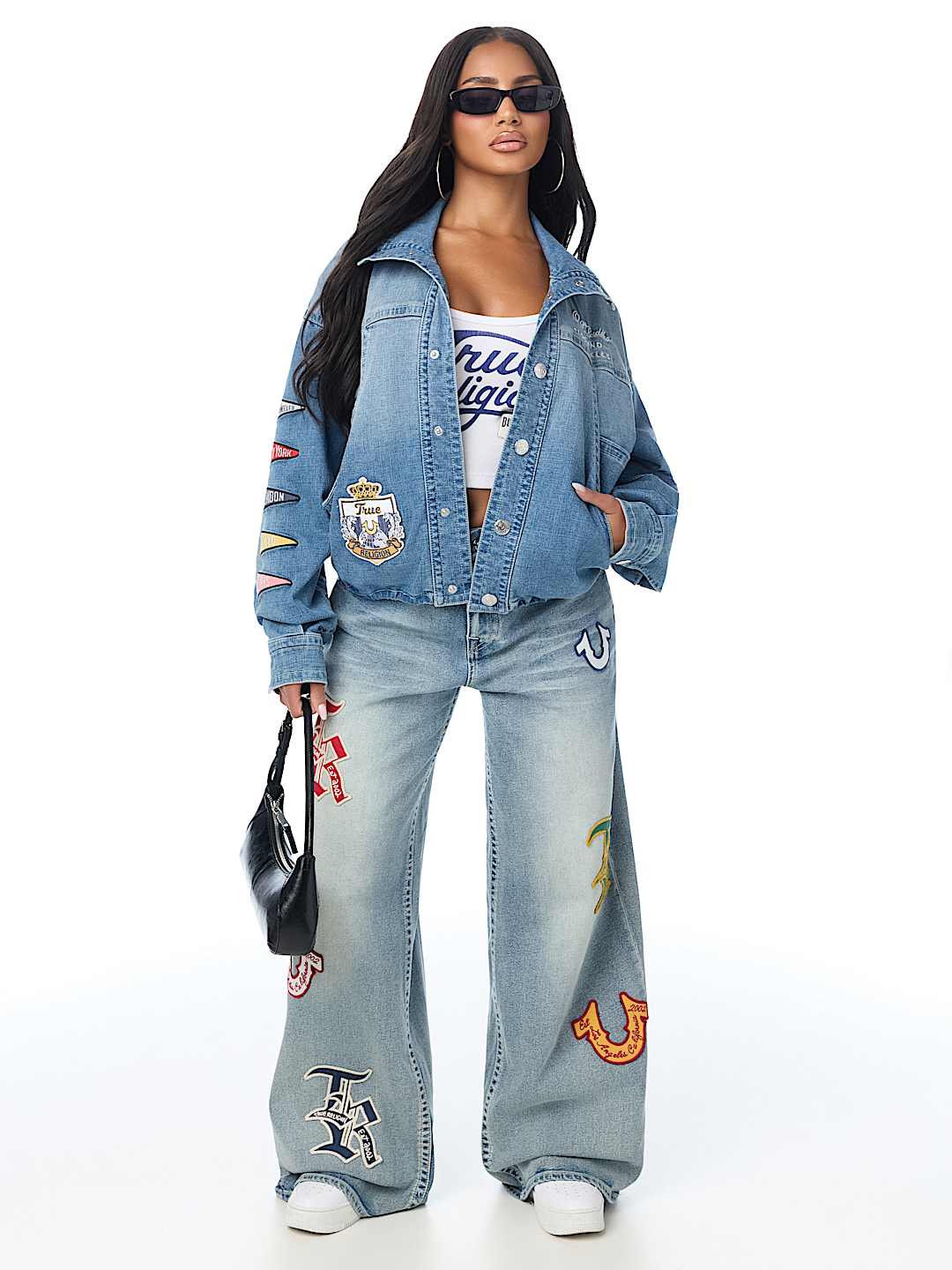 HEAVY EMBROIDERY DENIM JACKET