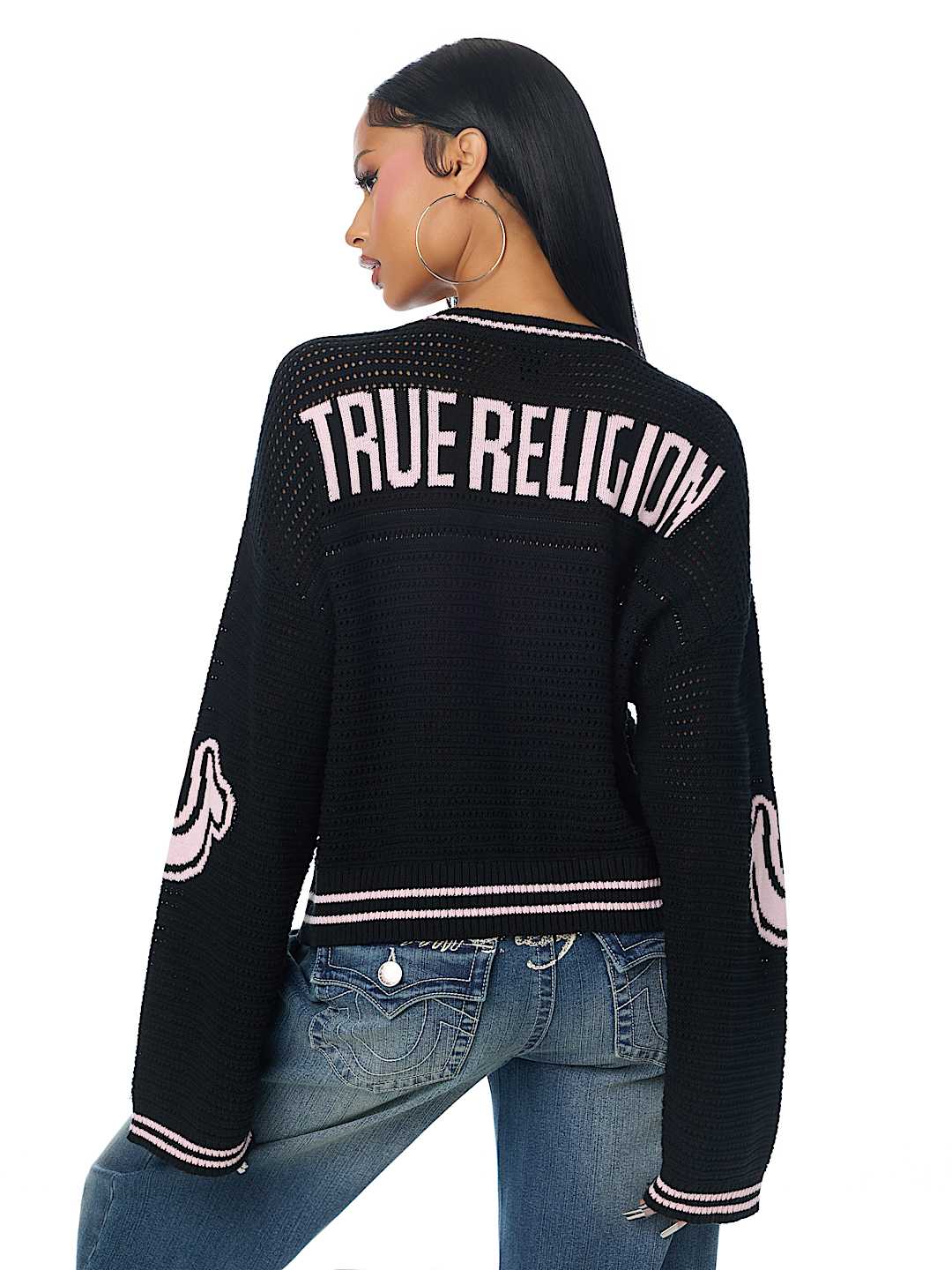 SPORTY SWEATER JERSEY TOP
