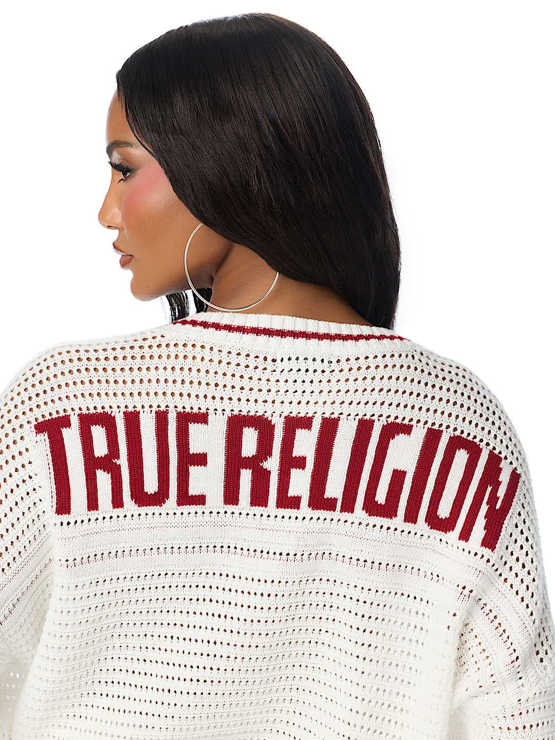 SPORTY SWEATER JERSEY TOP