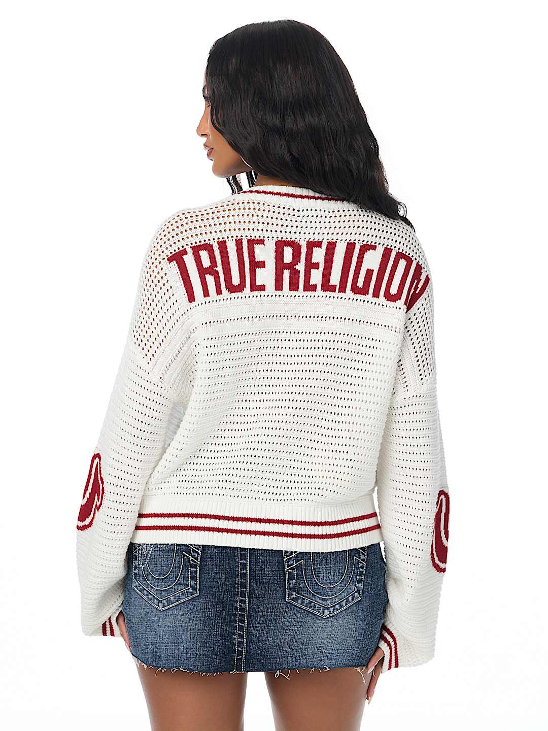 SPORTY SWEATER JERSEY TOP