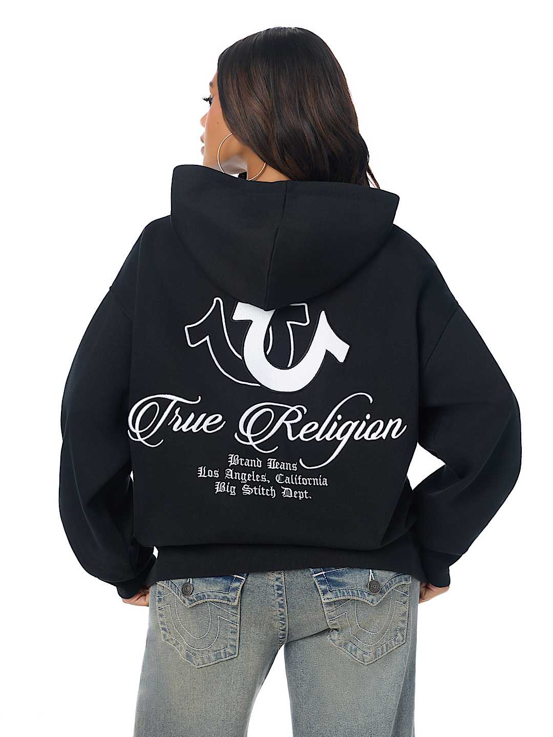 EMBROIDERED OVERSIZED HOODIE