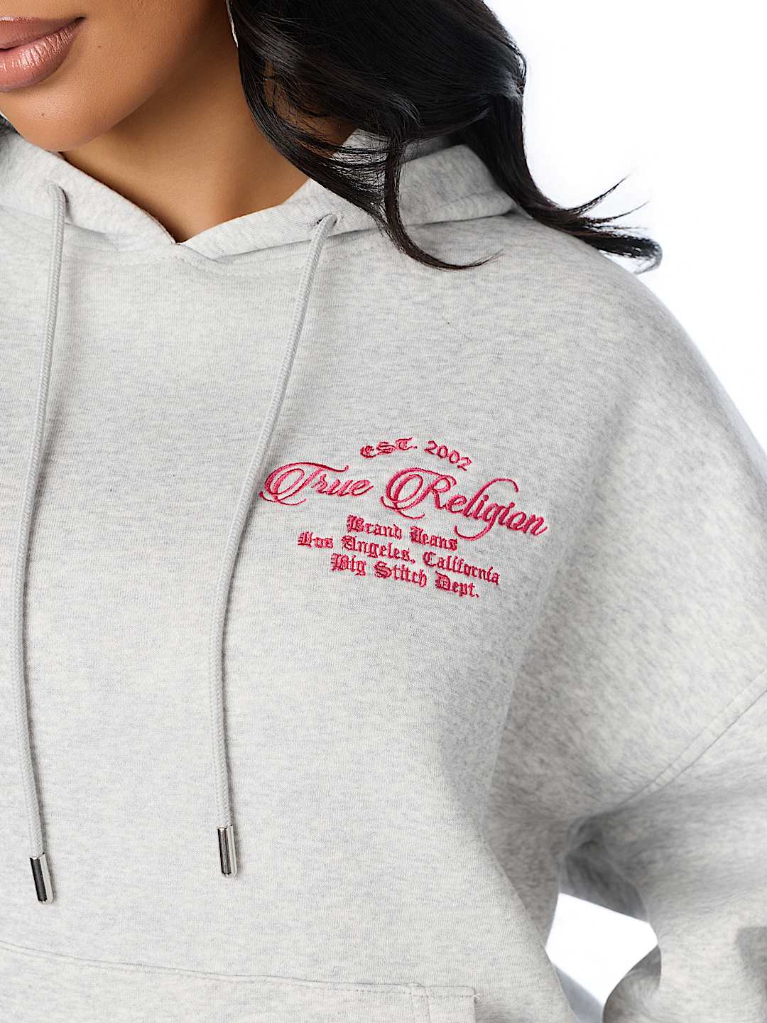 EMBROIDERED OVERSIZED HOODIE