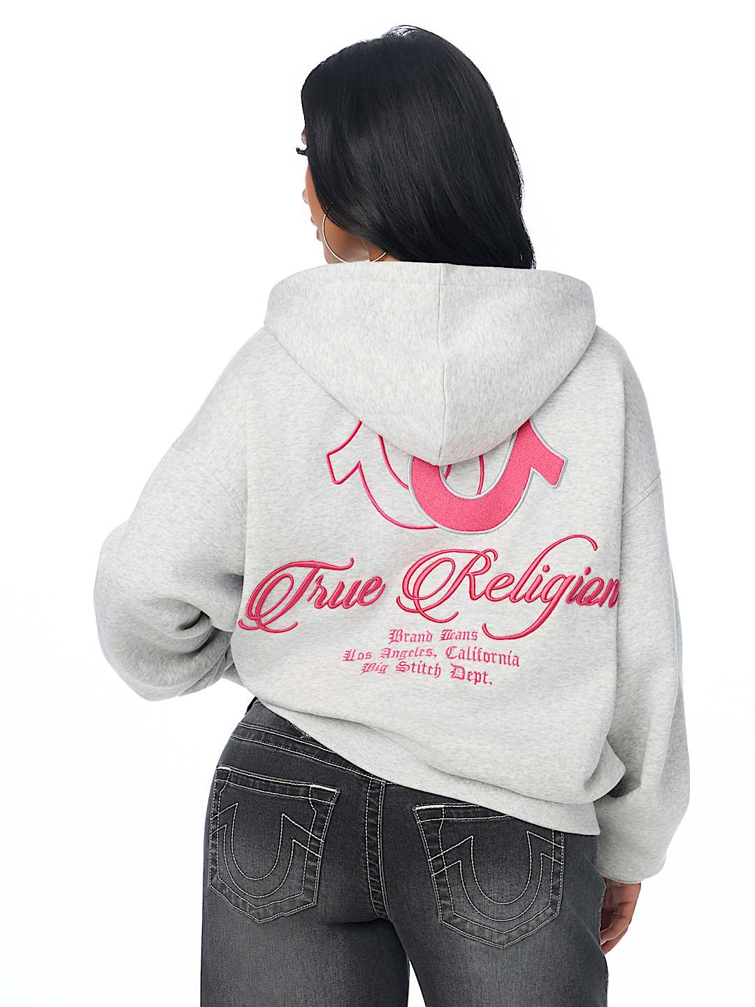 EMBROIDERED OVERSIZED HOODIE