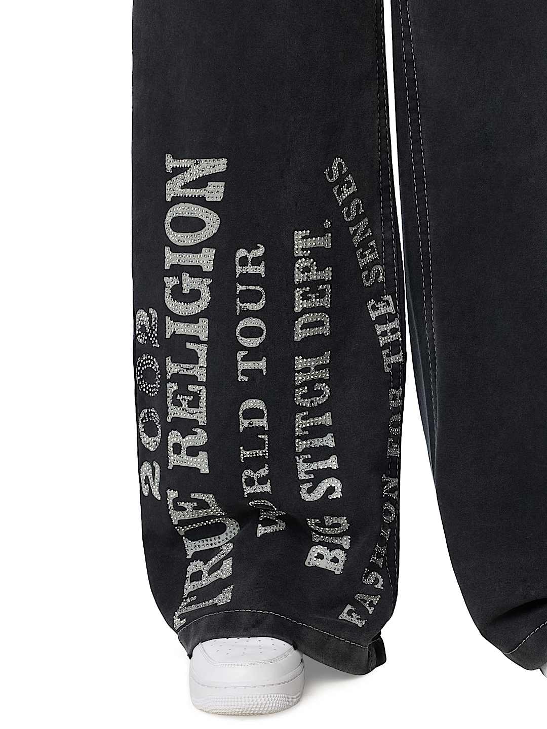 WASHED BIG T PIERCING SWEATPANT