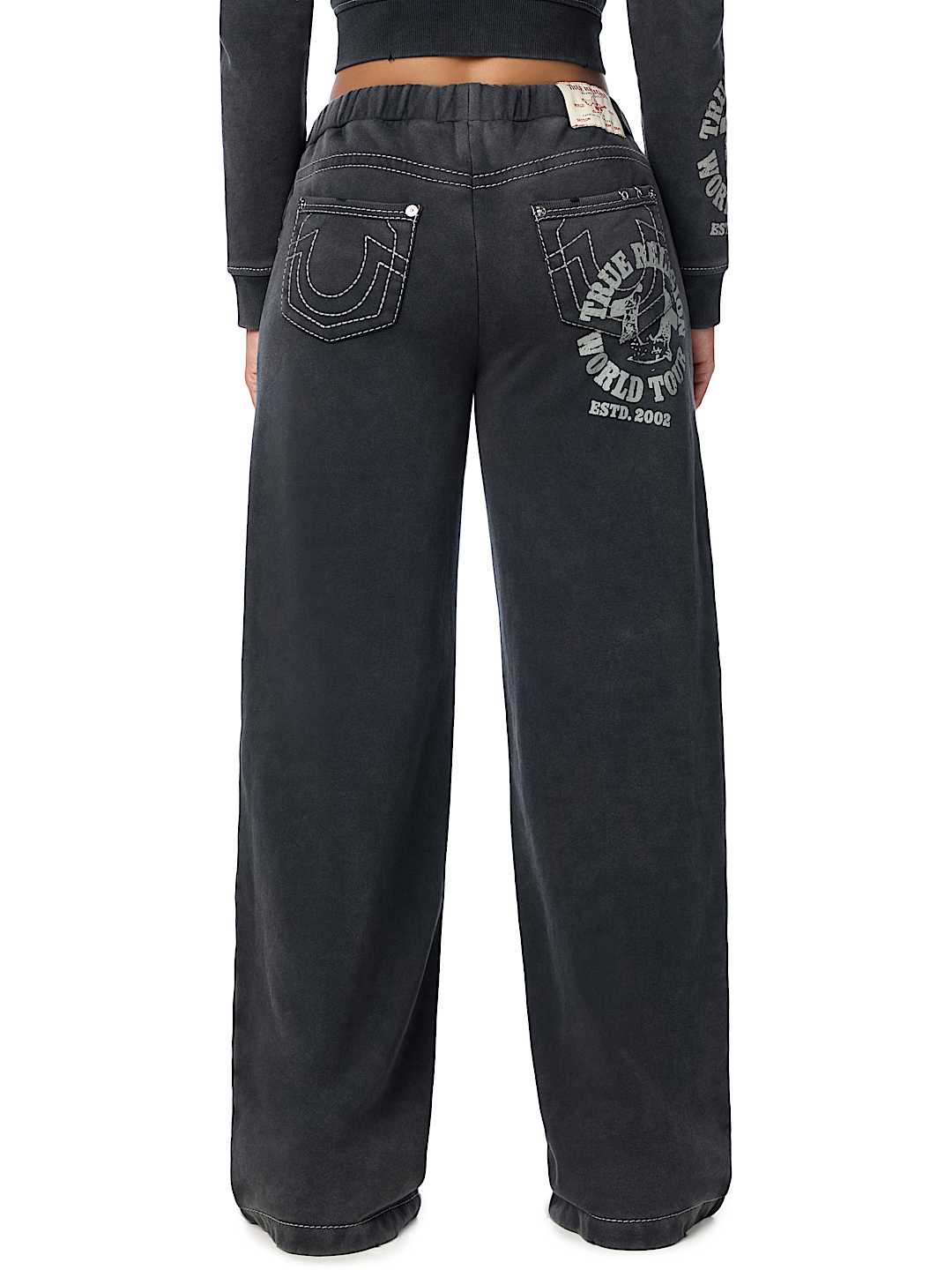 WASHED BIG T PIERCING SWEATPANT