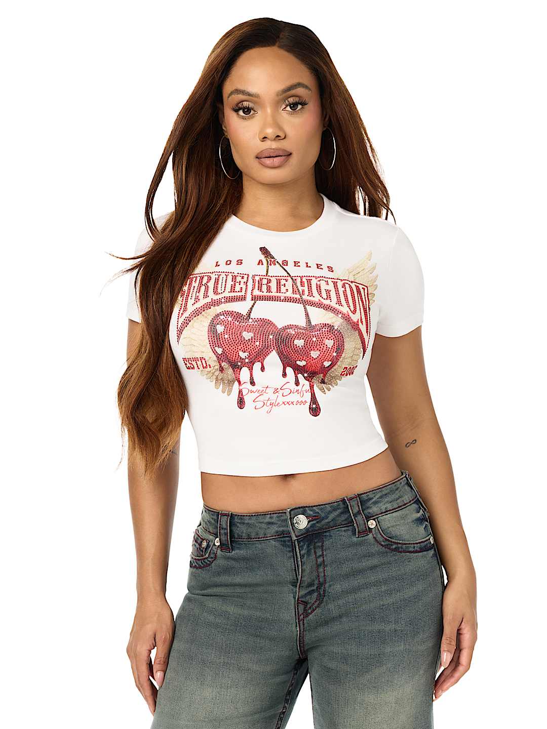 CHERRY BABY TEE