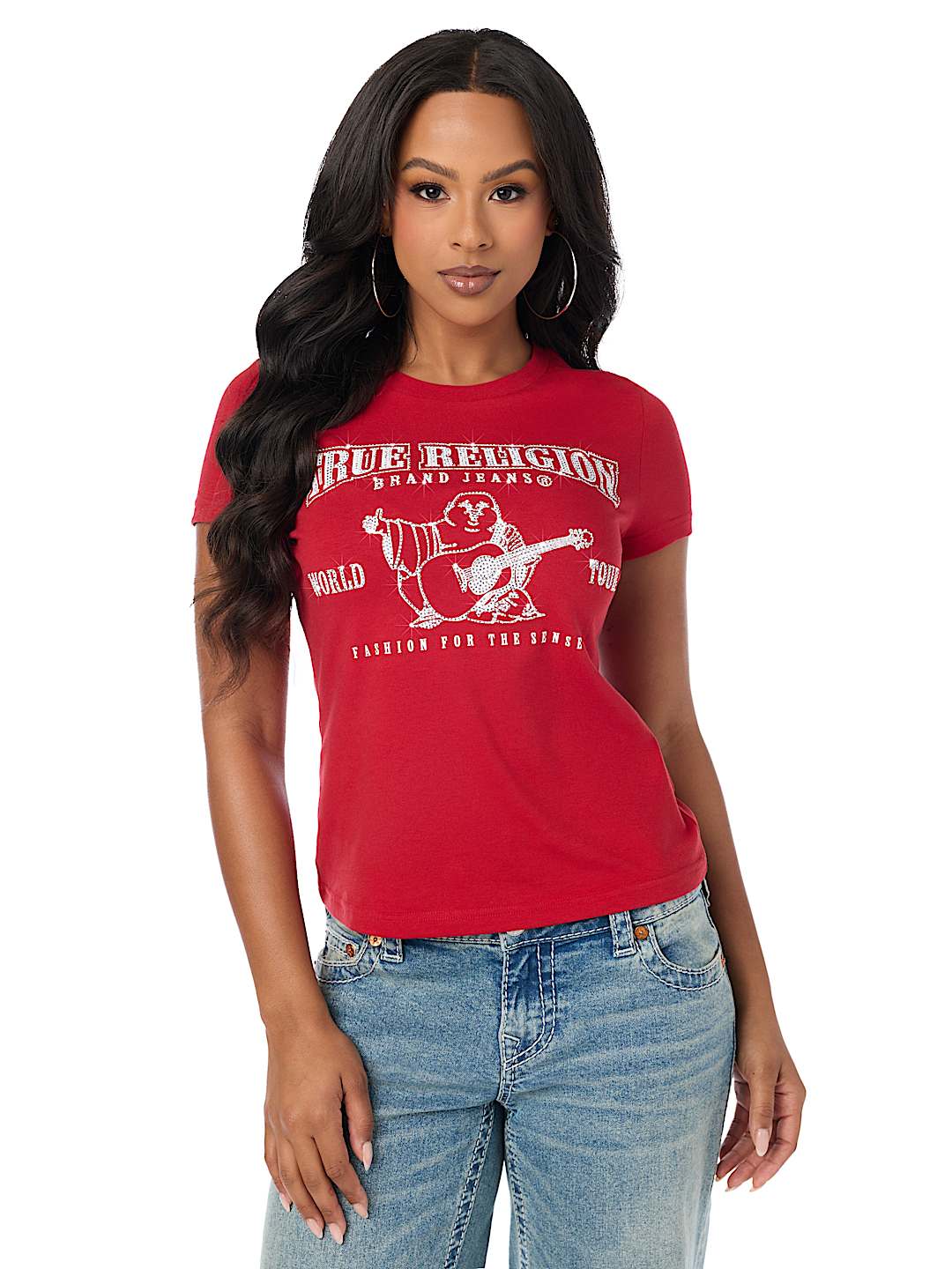 CRYSTAL WORLD TOUR CLASSIC CREWNECK TEE