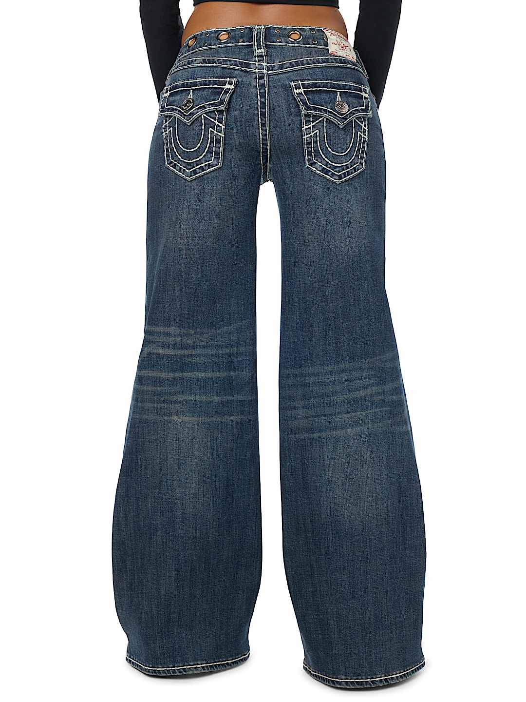 MADDIE GROMMET SUPER T FLAP SUPER BAGGY JEAN