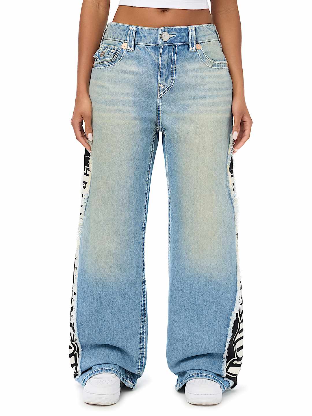 BOBBI RECONSTRUCTED SUPER T FLAP BAGGY JEAN