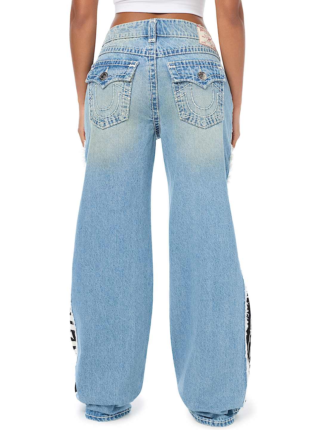 BOBBI RECONSTRUCTED SUPER T FLAP BAGGY JEAN