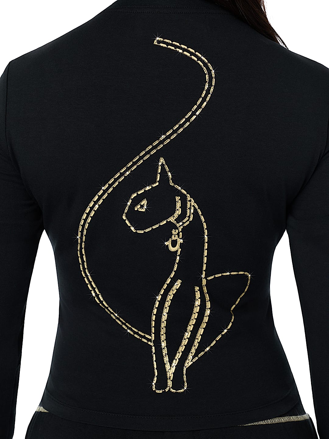TRUE RELIGION X BABY PHAT CRYSTAL LONG SLEEVE BABY TEE