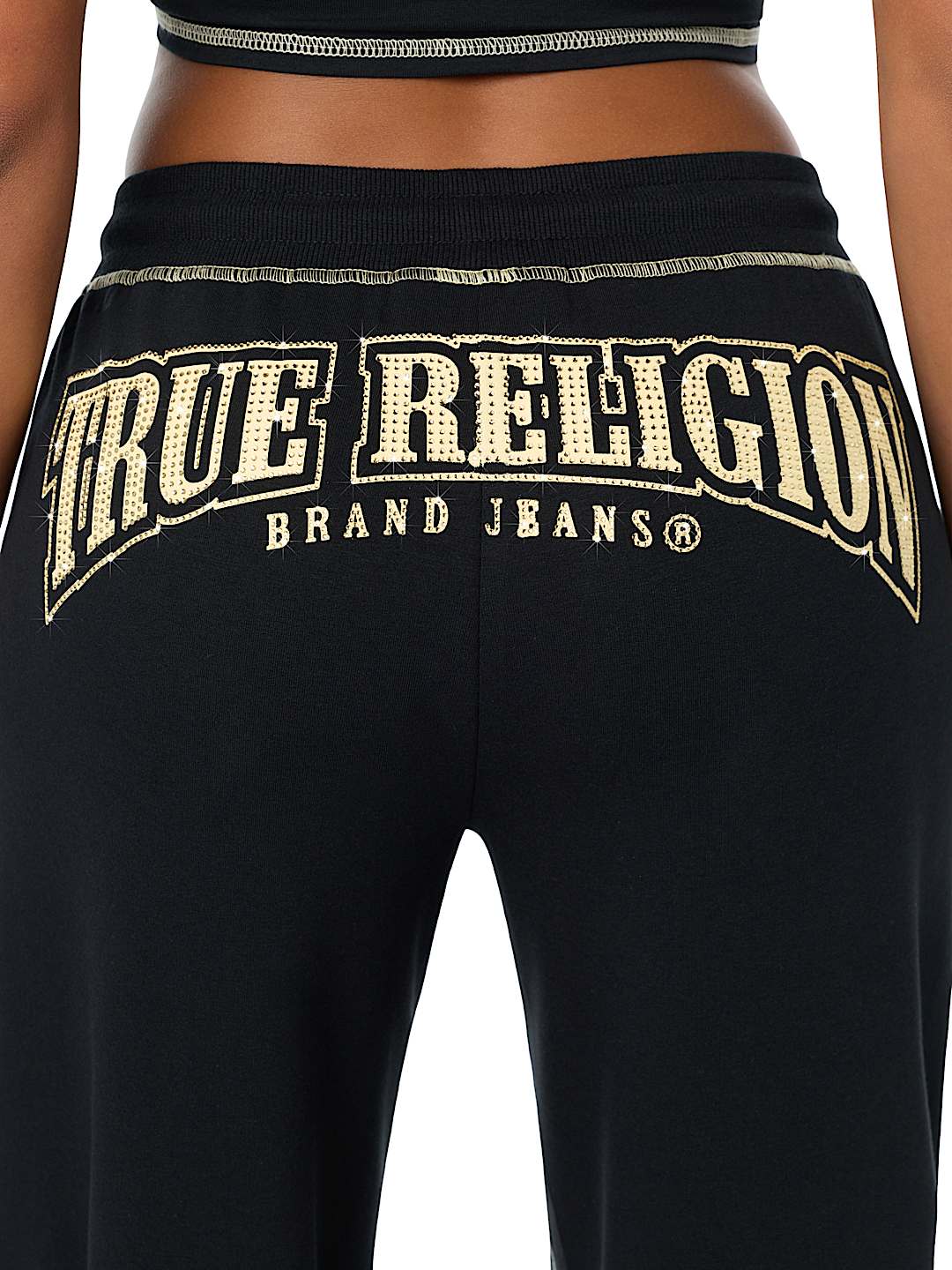 TRUE RELIGION X BABY PHAT LOW RISE BAGGY SWEATPANT