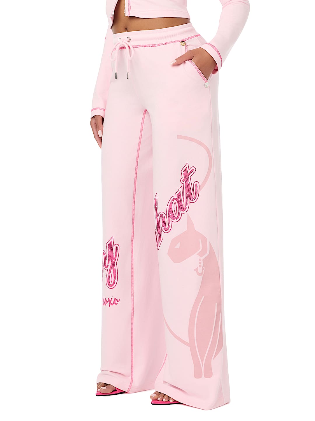 TRUE RELIGION X BABY PHAT LOW RISE BAGGY SWEATPANT