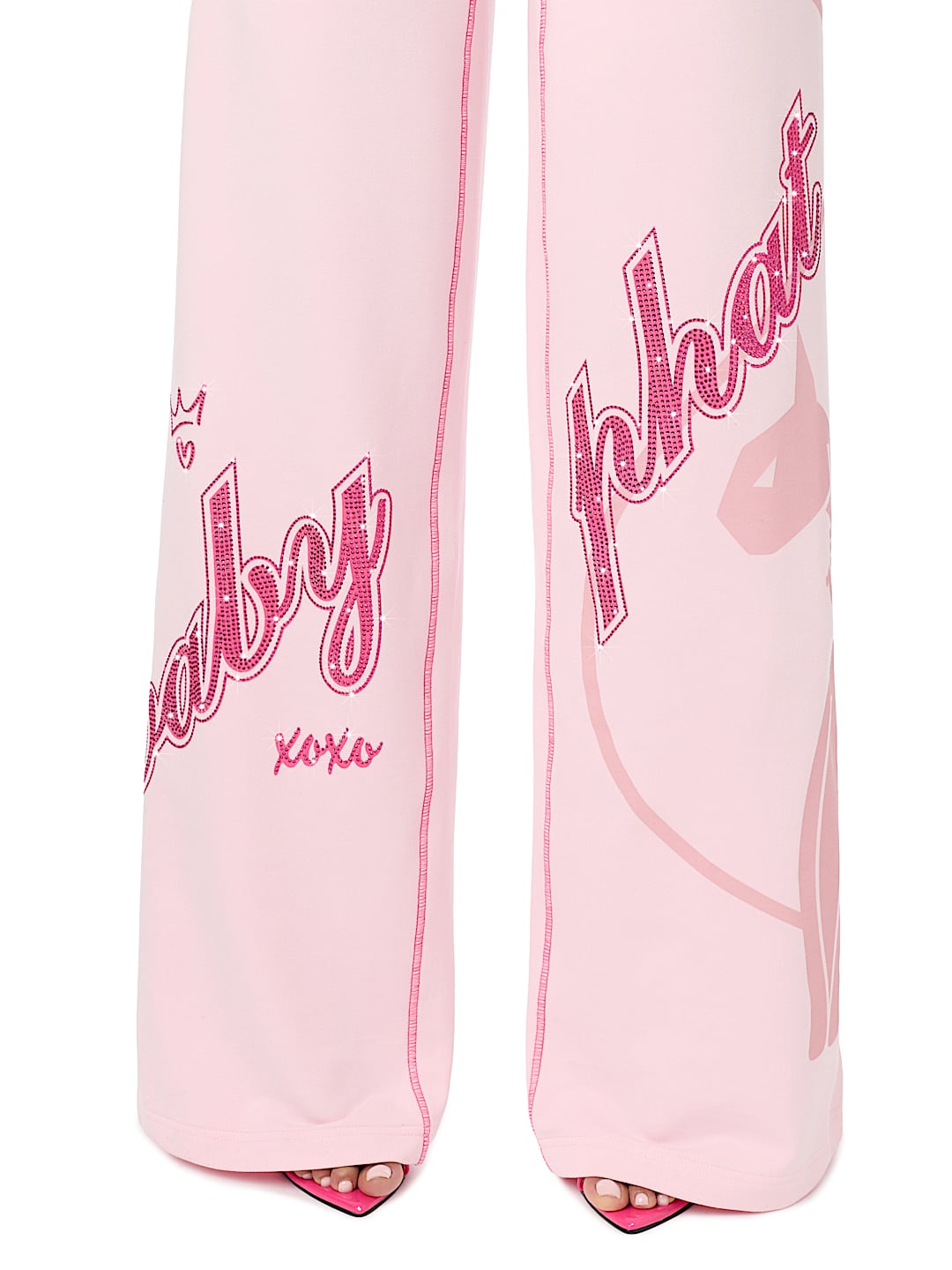 TRUE RELIGION X BABY PHAT LOW RISE BAGGY SWEATPANT