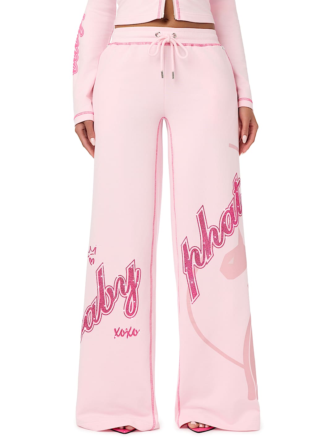 TRUE RELIGION X BABY PHAT LOW RISE BAGGY SWEATPANT