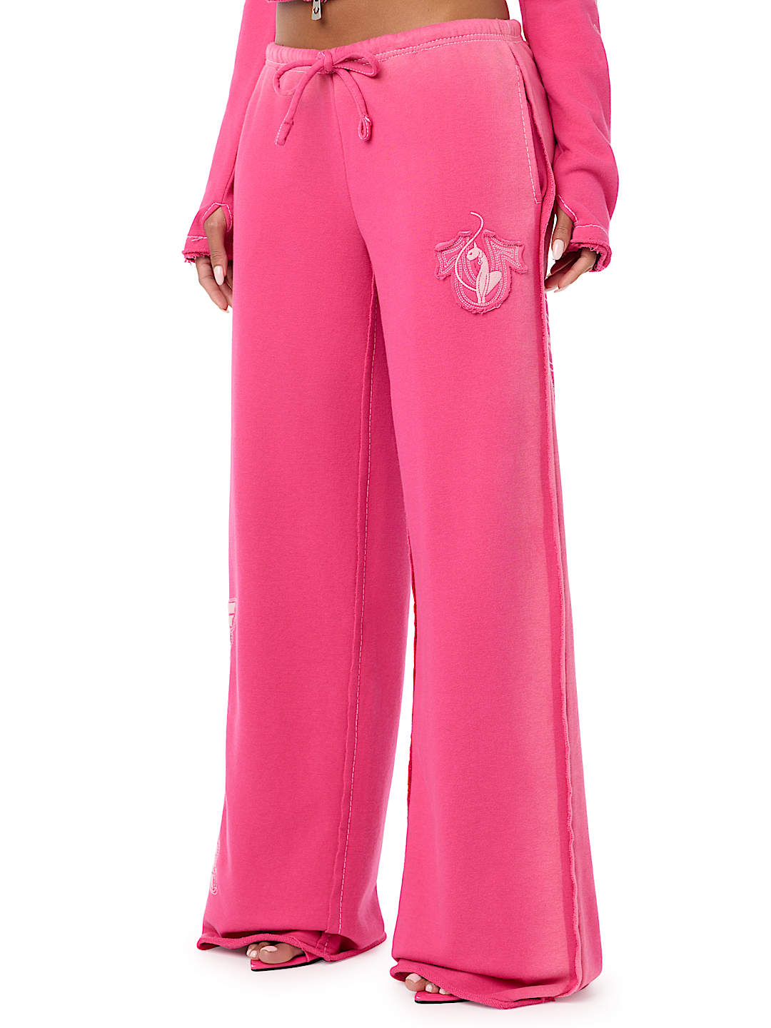TRUE RELIGION X BABY PHAT CRYSTAL LOW RISE SWEATPANT