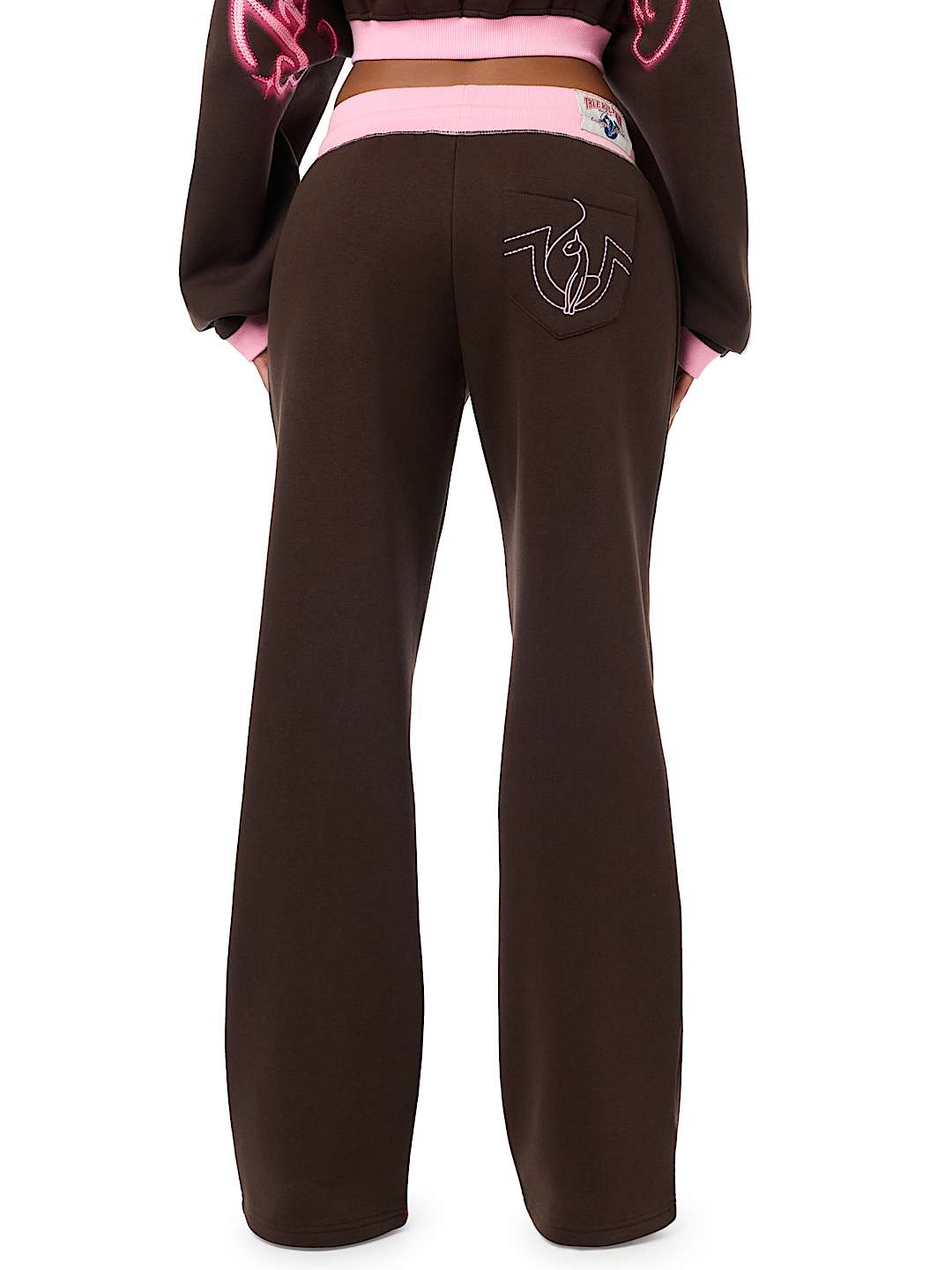 TRUE RELIGION X BABY PHAT CRYSTAL LOW RISE SWEATPANT