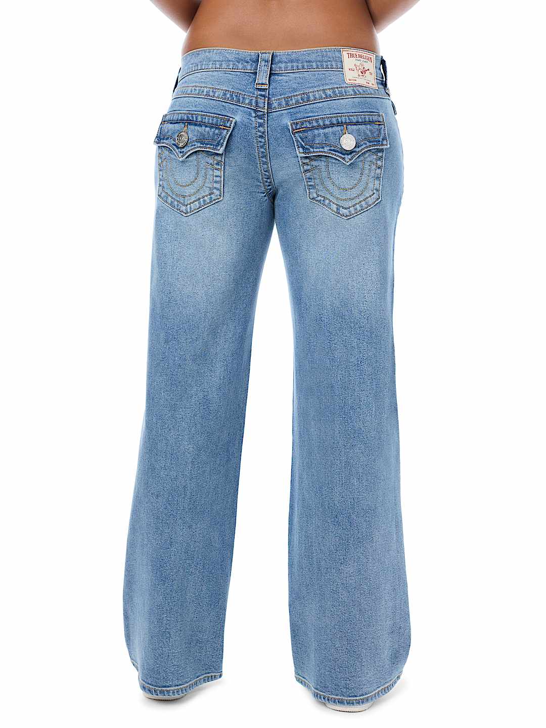 JUNO LOW RISE FLAP BAGGY JEAN