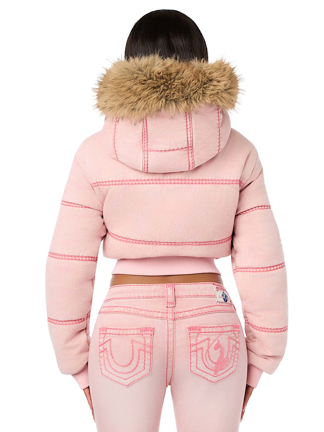 TRUE RELIGION X BABY PHAT SUPER T PUFFER JACKET 