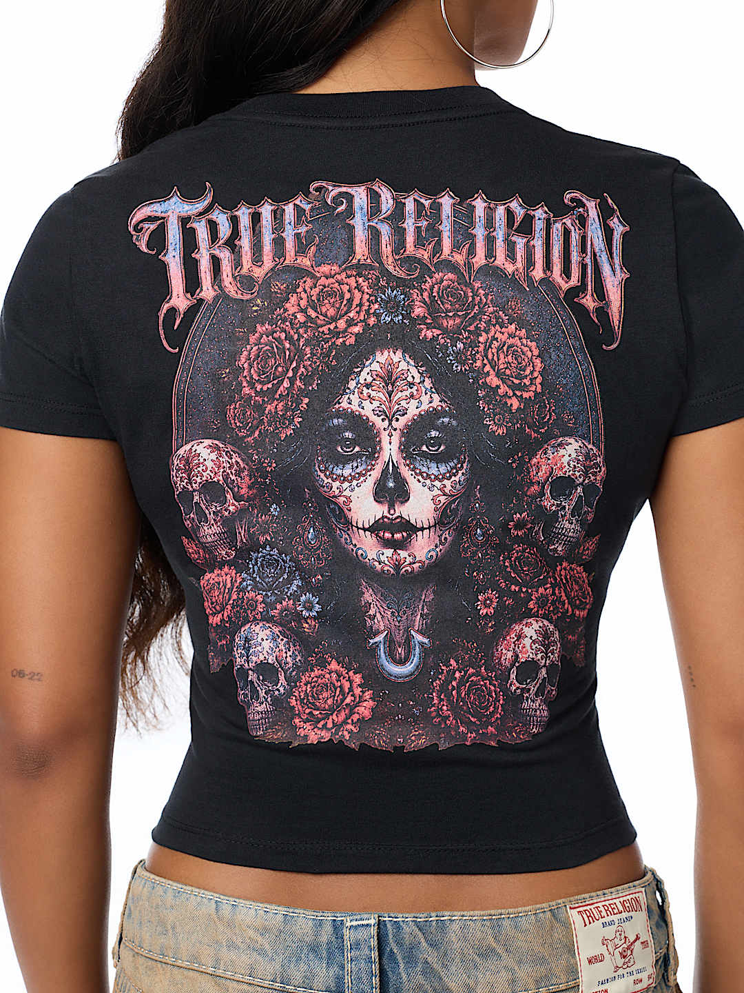 DAY OF THE DEAD GRAPHIC BABY TEE