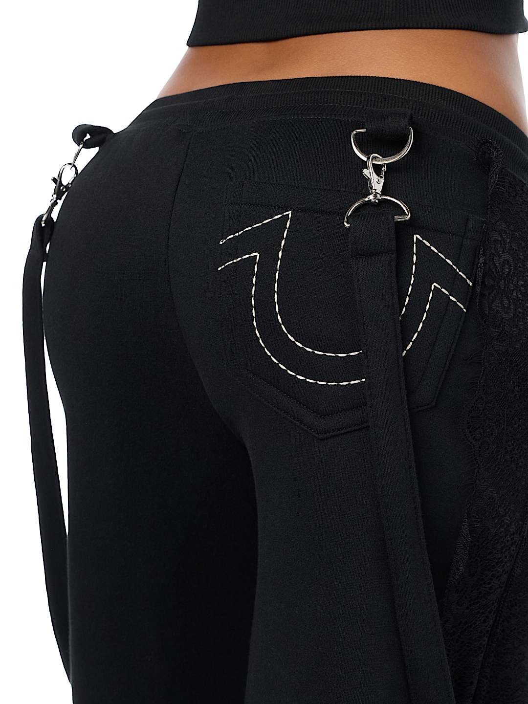 CUSTOM LACE BERMUDA SWEATSHORT