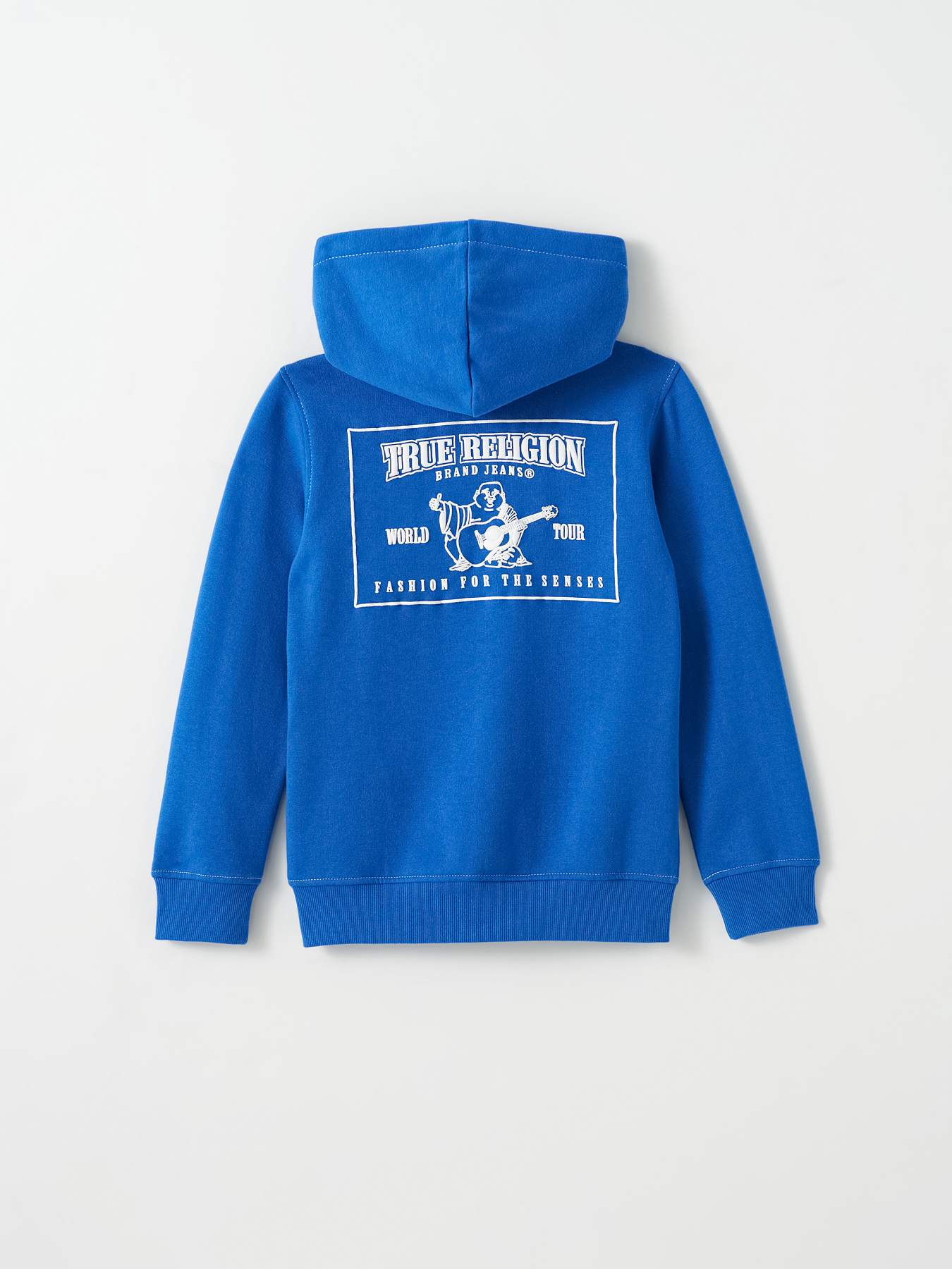 BOYS STITCH LOGO ZIP HOODIE Blue True Religion