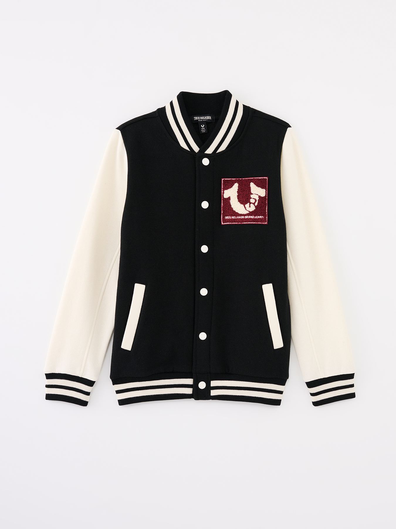 True religion varsity jacket on sale mens