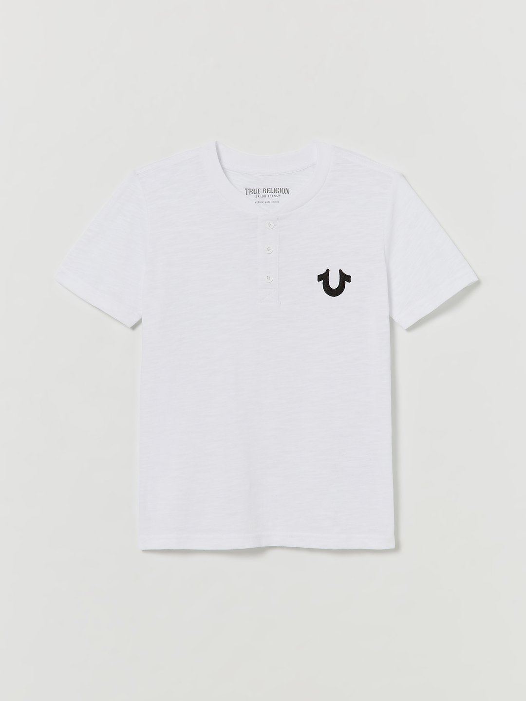 CHEMISE HENLEY AVEC LOGO DE FER &Agrave; CHEVAL POUR GAR&Ccedil;ONS