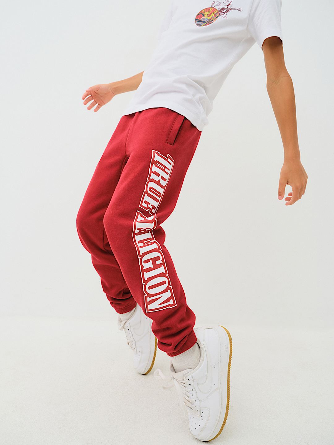 BOYS ARCHED LOGO JOGGER