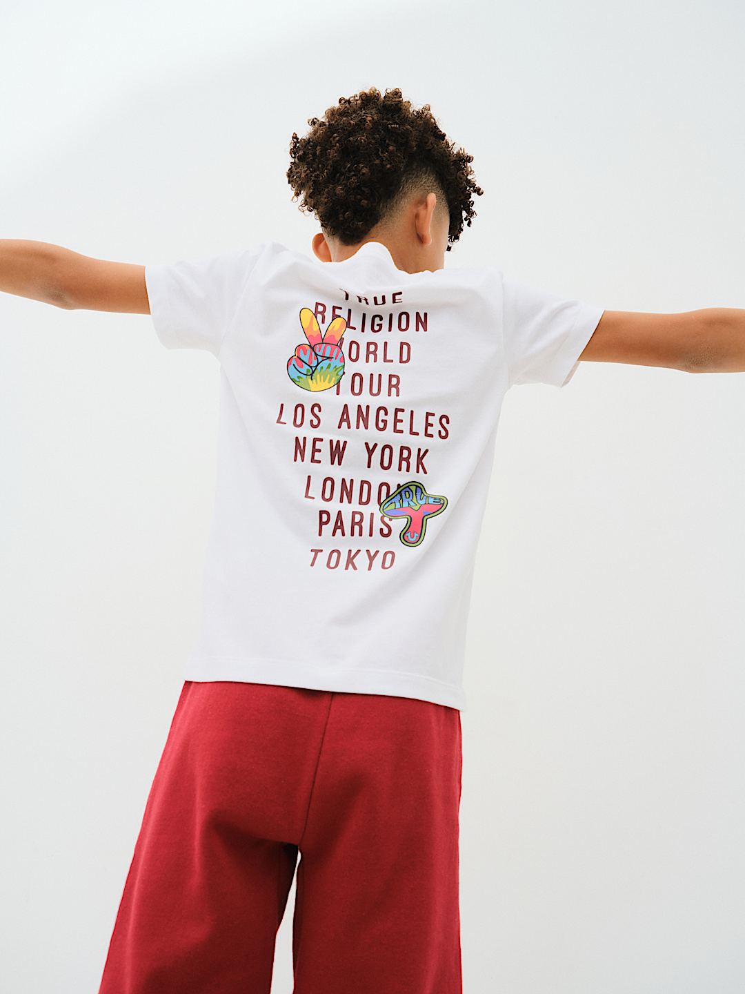 BOYS GROOVY PRINT TOUR TEE