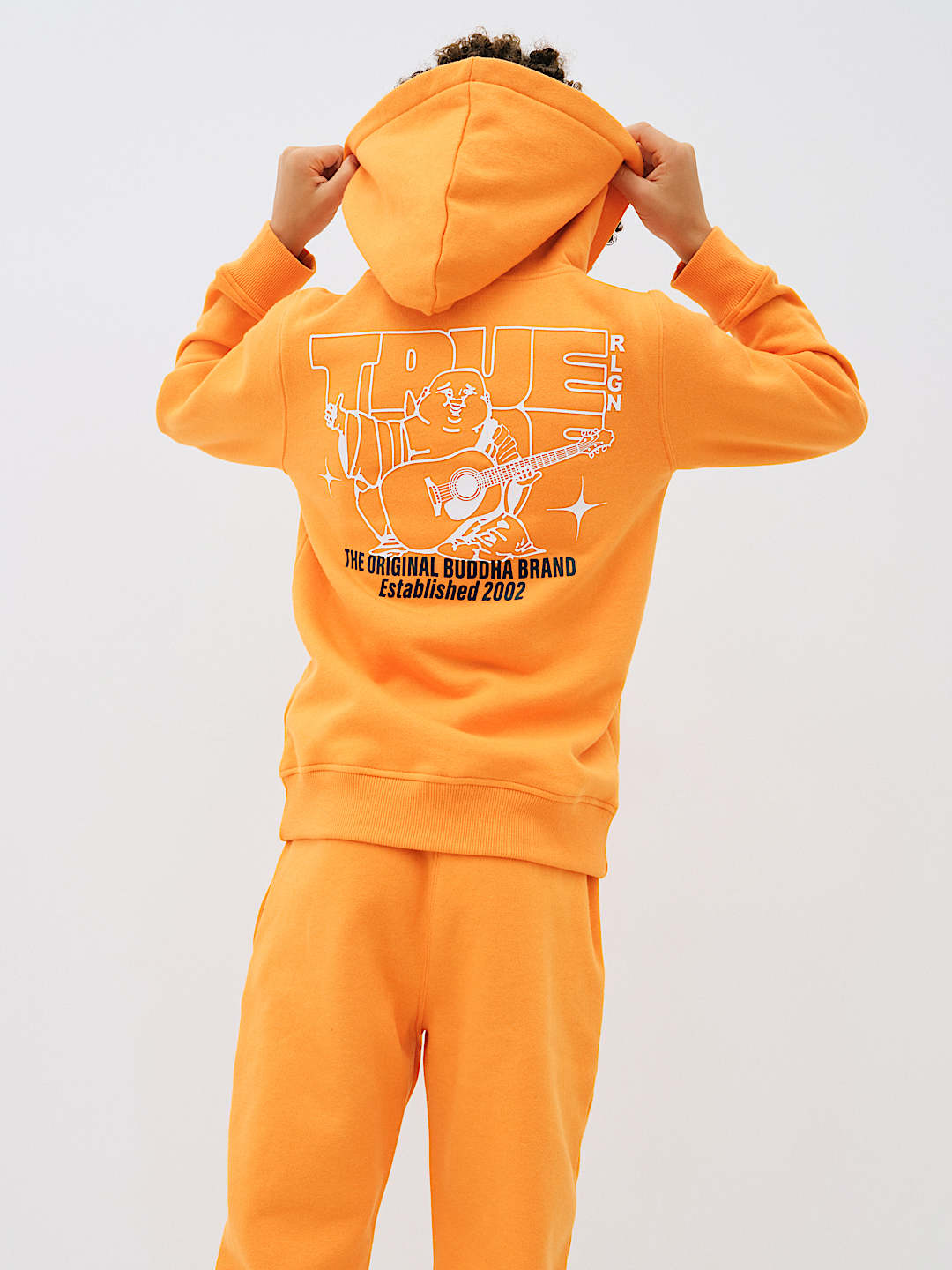 SUDADERA CON CAPUCHA, CIERRE Y HERRADURA C&Oacute;SMICA PARA NI&Ntilde;O, image 1